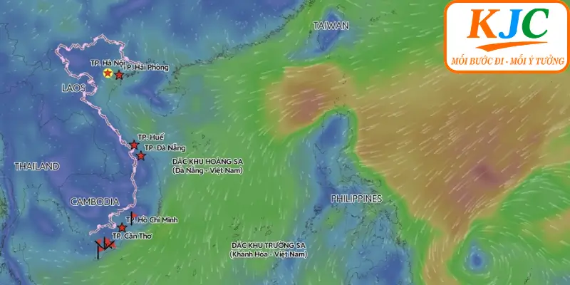 Áp Thấp Nhiệt Đới Phía Đông Philippines Có Thể Thành Bão